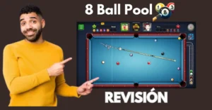 8 Ball Pool es un juego de billar virtual desarrollado por Miniclip, disponible en dispositivos móviles y navegadores web