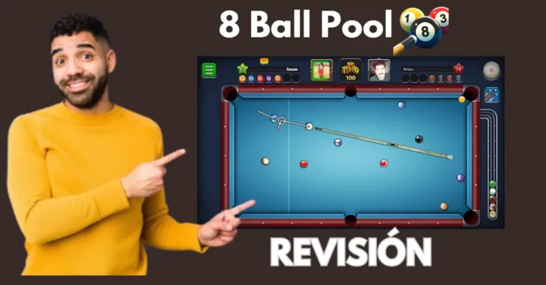 8 Ball Pool es un juego de billar virtual desarrollado por Miniclip, disponible en dispositivos móviles y navegadores web