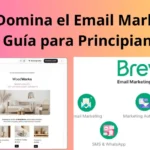 Brevo: Guía Completa de Email Marketing para Principiantes y Expertos", destacando estrategias y herramientas clave
