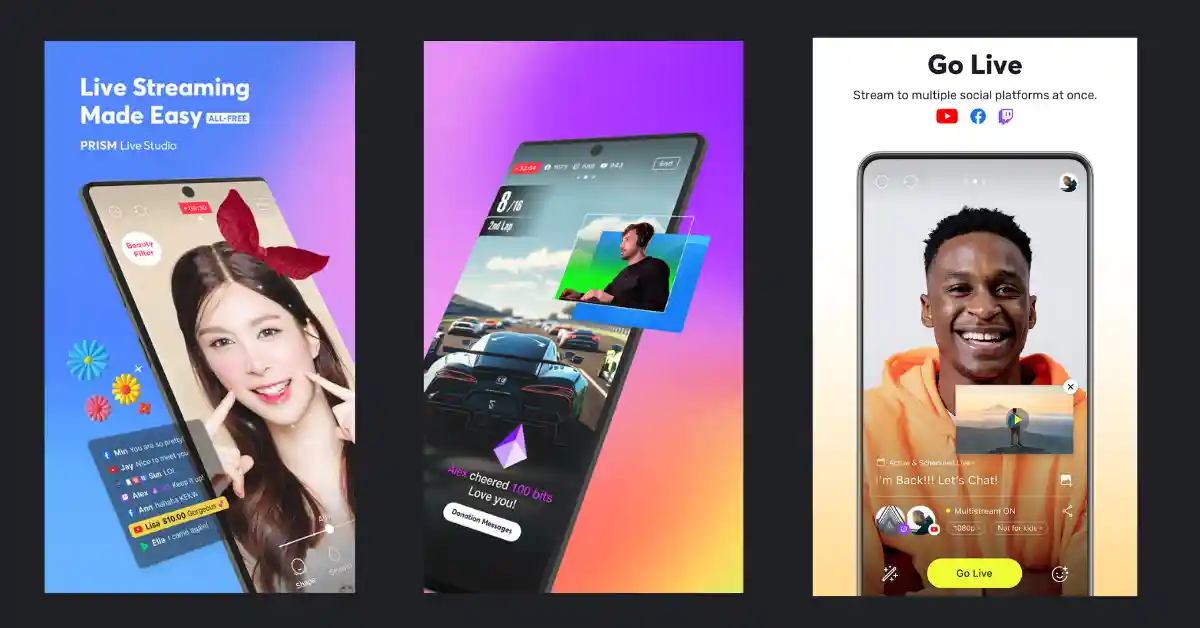 PRISM LIVE Transmite en Vivo con Calidad Profesional desde tu Celular 1 PRISM LIVE Transmite en Vivo con Calidad Profesional desde tu Celular", destacando cómo crear transmisiones de alta calidad con esta aplicación