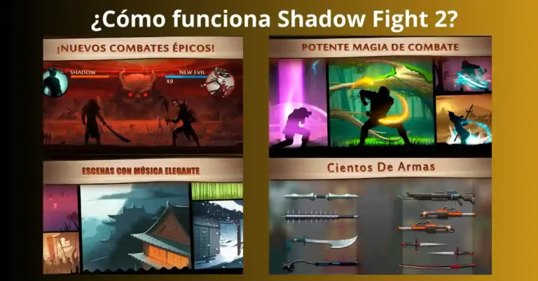 Shadow Fight 2: El Desafío Definitivo para Dominar las Sombras 3 Shadow Fight 2 El Desafío Definitivo para Dominar las Sombras", destacando los combates épicos y habilidades necesarias para vencer