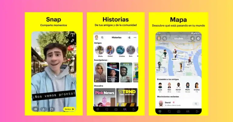 Snapchat: Descubre Cómo Usar la App que Revoluciona las Redes 5 Snapchat: Descubre Cómo Usar la App que Revoluciona las Redes", destacando sus funciones innovadoras y populares