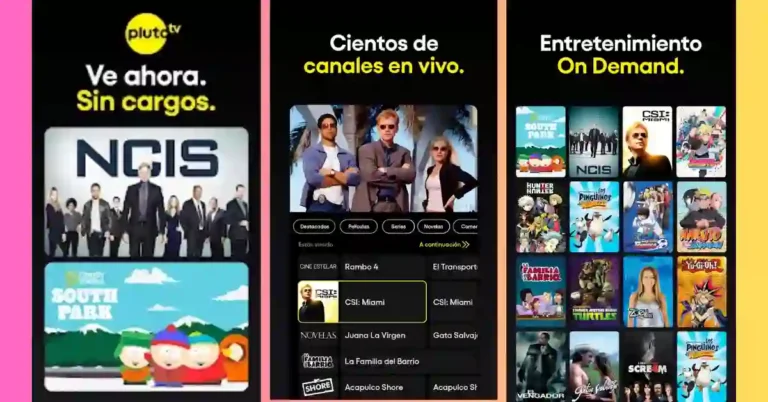 Pluto TV: Plataforma gratuita para disfrutar de series y películas