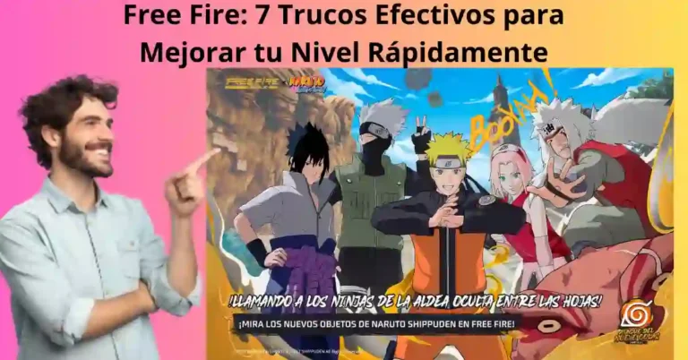Free Fire: 7 Trucos Efectivos para Mejorar tu Nivel Rápidamente 8 Trucos efectivos para mejorar rápidamente en Free Fire