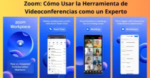 Zoom: Cómo Usar la Herramienta de Videoconferencias como un Experto", destacando consejos y trucos para reuniones virtuales efectivas