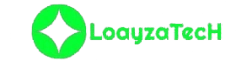Logo de Loayzatech en color verde: Identidad visual de la marca especializada en tecnología y soluciones digitales innovadoras.