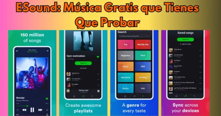 eSound, la aplicación de música gratuita para escuchar canciones en streaming y sin conexión