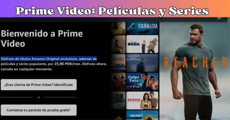 Lista de películas y series recomendadas en Prime Video, incluyendo estrenos y clásicos imprescindibles