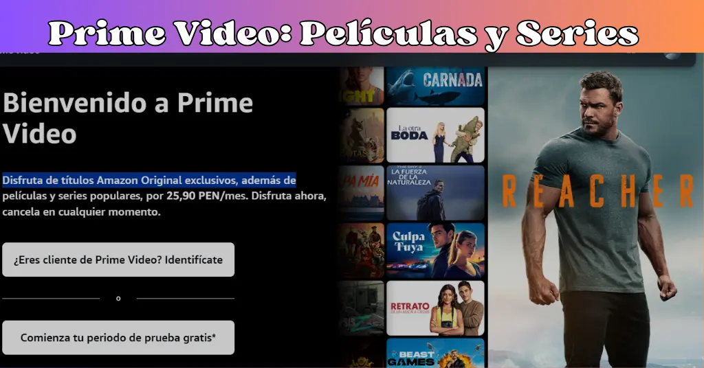 Prime Video: Películas y Series que No Te Puedes Perder 1 Lista de películas y series recomendadas en Prime Video, incluyendo estrenos y clásicos imprescindibles