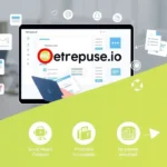 Interfaz de Repurpose IO mostrando opciones de conversión y distribución de contenido