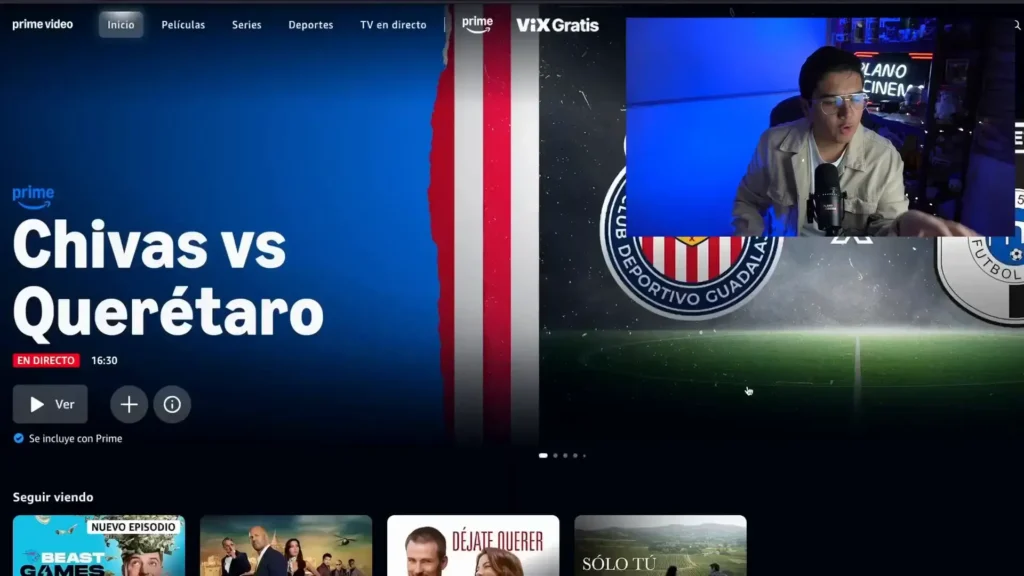 Prime Video: Películas y Series que No Te Puedes Perder 2 Imagen ilustrativa de la configuración y gestión de eventos en vivo en plataformas de streaming. Aprende a programar, personalizar y optimizar transmisiones en vivo con herramientas como OBS Studio y Streamlabs para mejorar la interacción y la experiencia del espectador