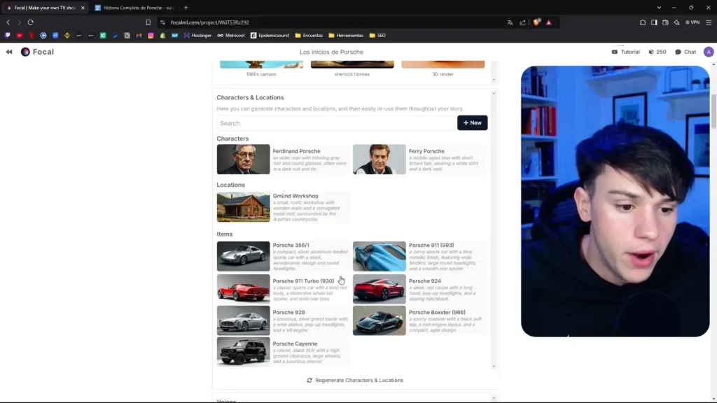 Focal: Crea Videos Largos Con Inteligencia Artificial GRATIS 2 Imagen que muestra una colección de personajes digitales en Creative Fabrica, listos para su uso en diseño gráfico, animación y merchandising.