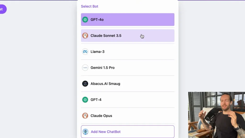 Imagen ilustrativa de la interacción con múltiples modelos de lenguaje (LLMs), destacando sus diferencias en estilo, precisión y creatividad. Aprende a aprovechar sus capacidades para tareas como redacción, generación de código, análisis de datos y más