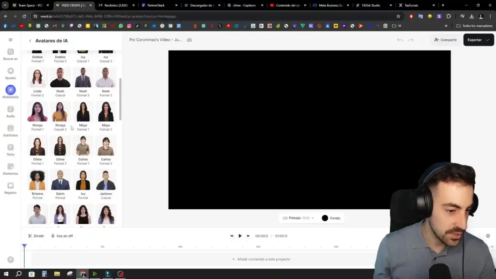 Veed.io: Cómo Editar Videos La Herramienta Ideal para Creadores de Contenido 3 Imagen ilustrativa sobre la creación de avatares con inteligencia artificial, destacando cómo personalizar rasgos, estilos y expresiones. Explora herramientas como Lensa AI, Reface, y MidJourney para generar representaciones digitales con calidad profesional