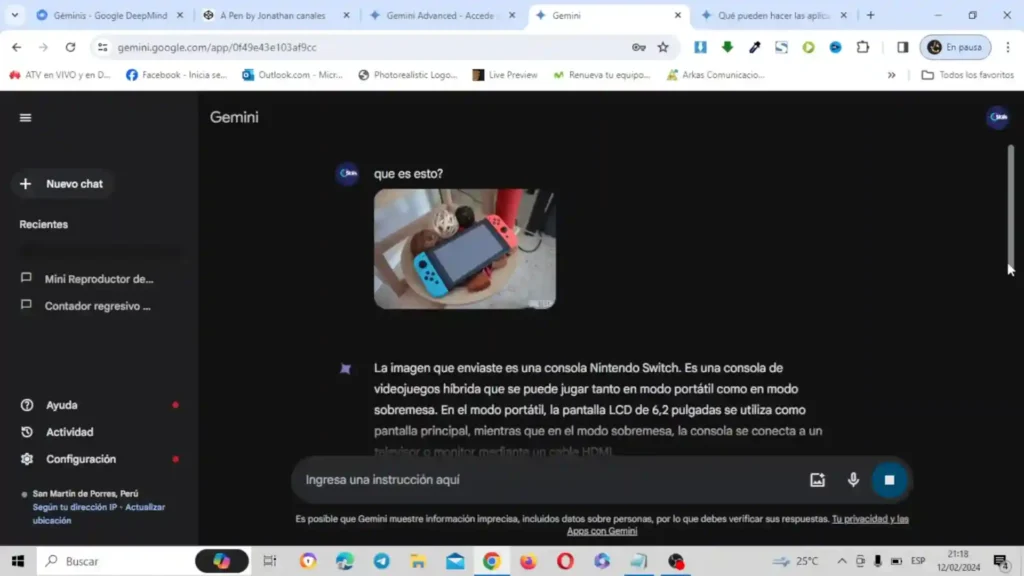 Gemini: Descubre las Capacidades del Nuevo Chatbot de Google 4 Imagen ilustrativa del proceso de reconocimiento de imágenes mediante inteligencia artificial. Descubre cómo esta tecnología identifica rostros, objetos y textos, y sus aplicaciones en seguridad, redes sociales y automatización.