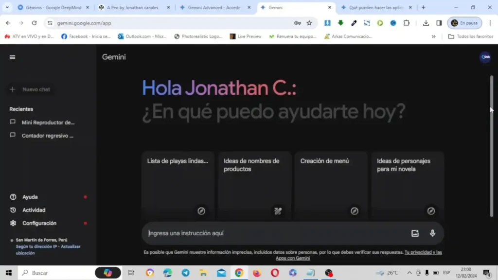 Gemini: Descubre las Capacidades del Nuevo Chatbot de Google 2 Imagen ilustrativa del acceso a Google Gemini, la IA de Google. Aprende a ingresar desde la web, la aplicación de Google o dispositivos compatibles para explorar sus funciones de generación de texto, imágenes y más.