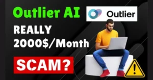 Ilustración de cómo Outlier AI detecta patrones ocultos en grandes volúmenes de datos mediante algoritmos avanzados