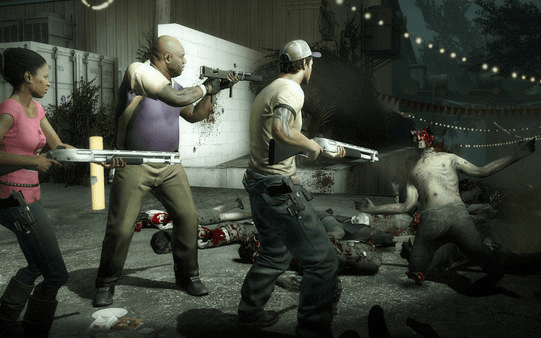 Left 4 Dead 2: La última resistencia contra el apocalipsis zombi 4 El juego ofrece una amplia variedad de armas de fuego (escopetas, rifles, pistolas) y armas cuerpo a cuerpo (machetes, bates). También se pueden usar kits de primeros auxilios, cocteles molotov y bombas de humo para sobrevivir
