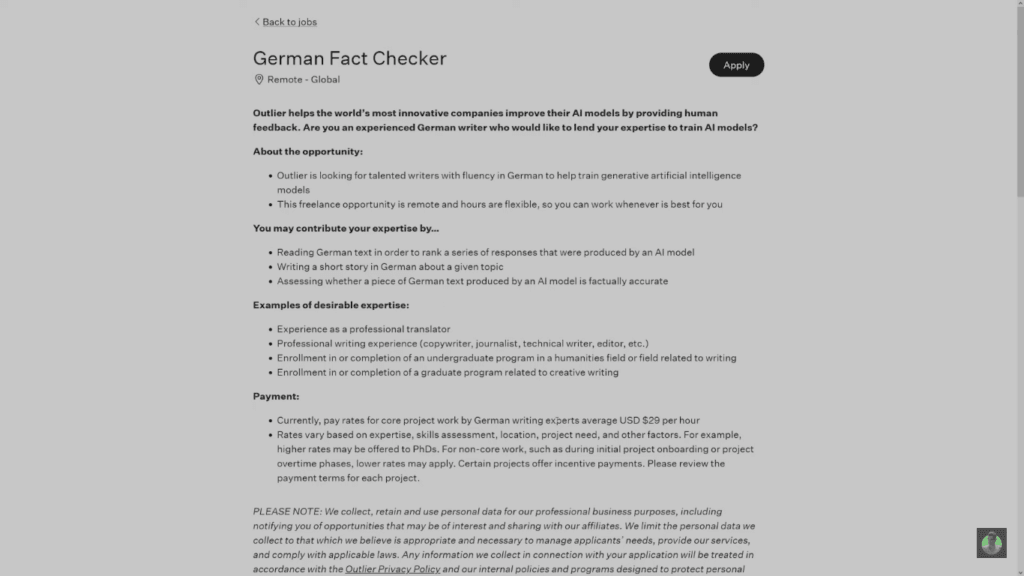 Imagen que representa la exploración de nuevas oportunidades en Outlier AI, una plataforma que conecta a expertos para desarrollar modelos de inteligencia artificial avanzados y soluciones innovadoras
