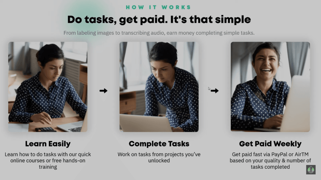 Imagen que ilustra los beneficios de trabajar con Outlier AI, incluyendo la colaboración en proyectos de inteligencia artificial avanzada, acceso a herramientas de última generación y la posibilidad de crear soluciones innovadoras