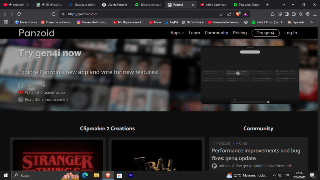 Descubre qué es Panzoid y cómo utilizarlo para crear intros, animaciones y gráficos personalizados. Con herramientas intuitivas, es ideal para diseñadores y creadores de contenido