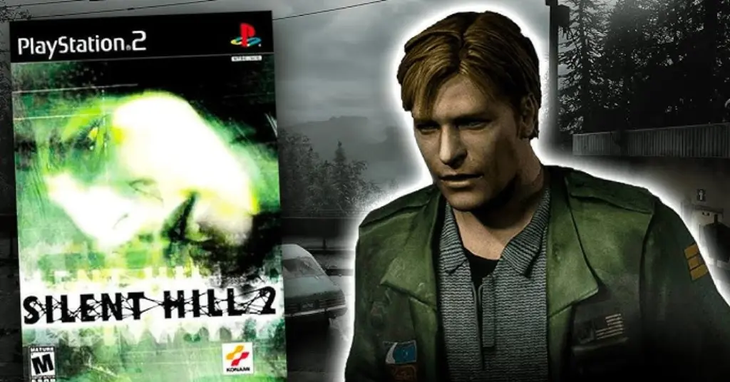 Silent Hill 2: Qué es y Por qué Es Uno De Los Mejores Juegos De Terror 10 James Sunderland caminando entre la niebla densa en Silent Hill 2, con la icónica atmósfera sombría del juego