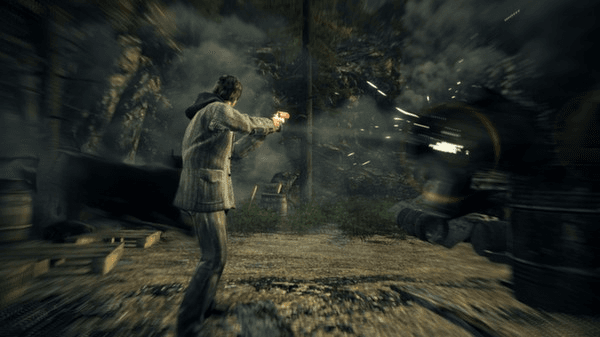 Alan Wake, donde el protagonista se adentra en lo más profundo de la oscuridad que ha invadido Bright Falls